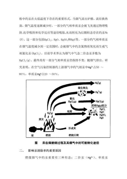 燃煤电厂汞排放控制技术介绍.docx