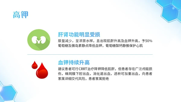 蓝色简约插画商务死亡病例讨论病例讨论培训PPT模板