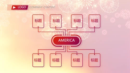 红色喜庆公司联欢晚会动态PPT