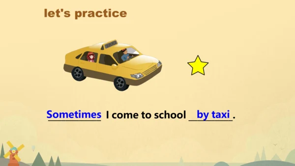 Unit 2 Ways to go to school PA Let's talk 课件（共25张P