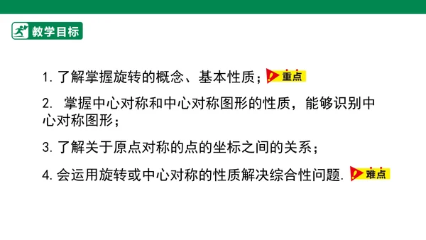 第23章 旋转单元复习  课件（共29张PPT）