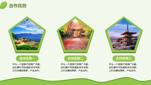 旅游行业产品推介会三亚海边风光通用PPT模板