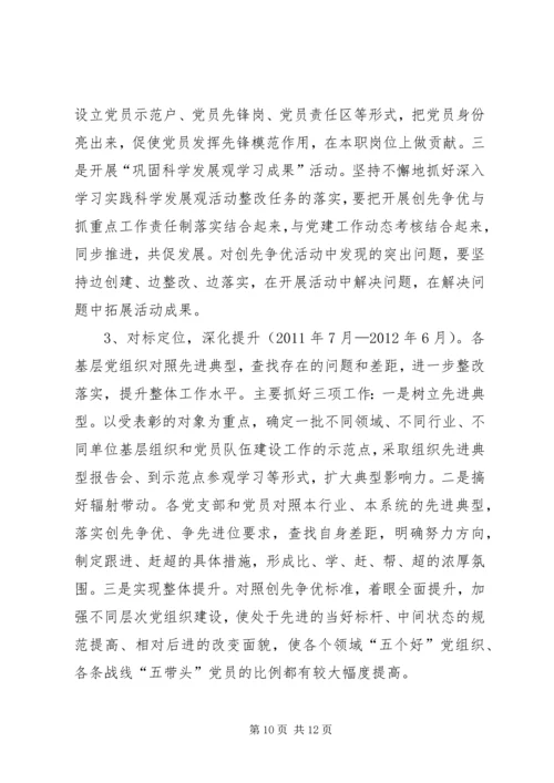 乡镇深入开展创先争优活动实施方案.docx