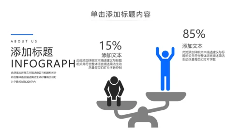蓝色欧美风公司简介企业宣传商务PPT模板