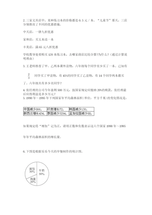 最新苏教版小升初数学模拟试卷精品（满分必刷）.docx
