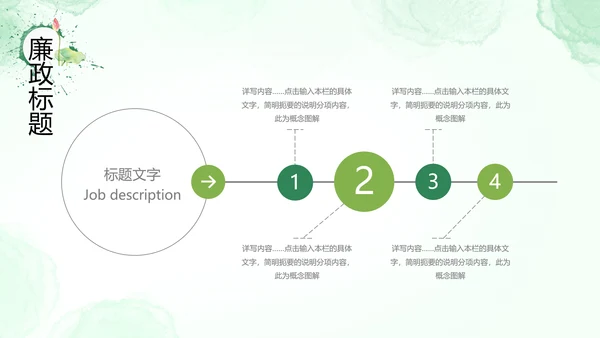 廉政清廉荷花纪委监委廉洁奉公述职PPT