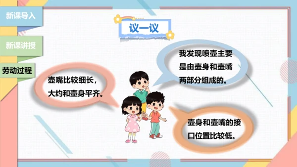 【北师大版】二年级《劳动实践指导手册》第12课《塑料瓶巧变小喷壶》课件