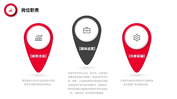 红色简约形状微立体入职自我介绍个人简历职业规划PPT