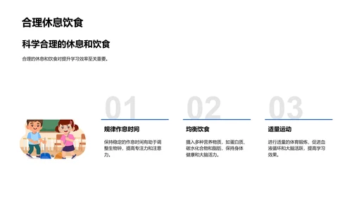 初一升学学习策略PPT模板