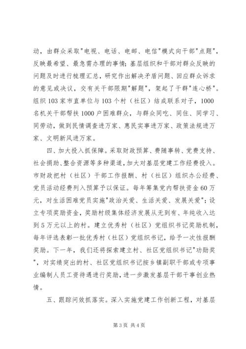 基层组织建设年工作汇报材料.docx