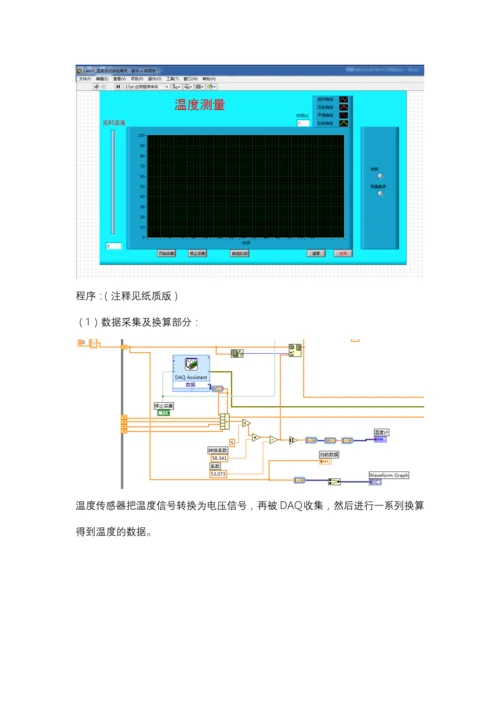 课程设计(论文)-基于Labview的智能温度计设计.docx