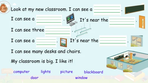 Unit 1 My classroom-Part A Let's talk & learn 课件(共