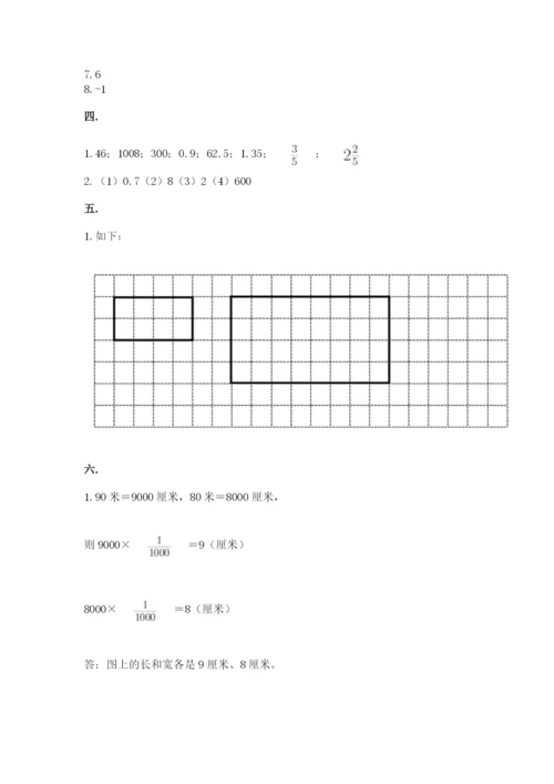 人教版小升初数学模拟试卷附参考答案（综合题）.docx