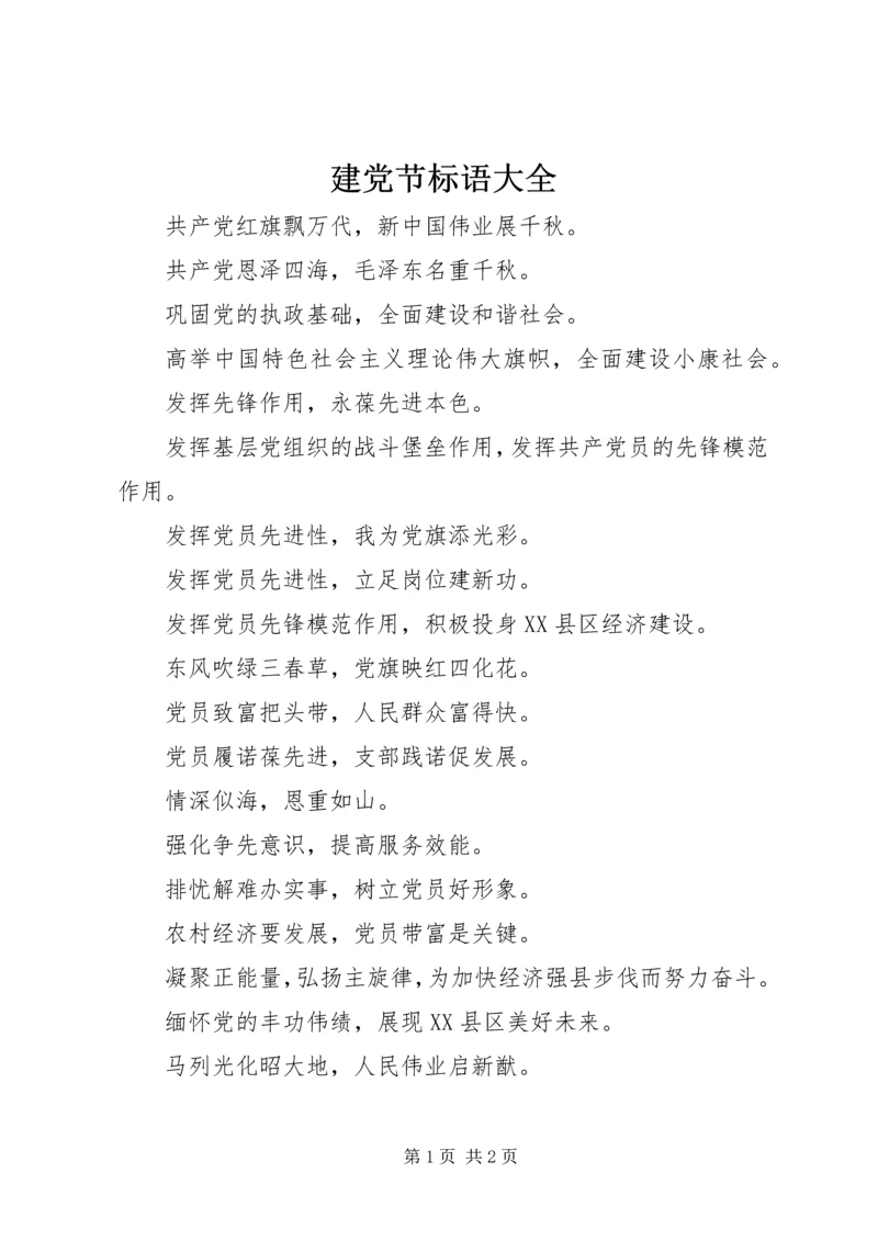 建党节标语大全 (7).docx