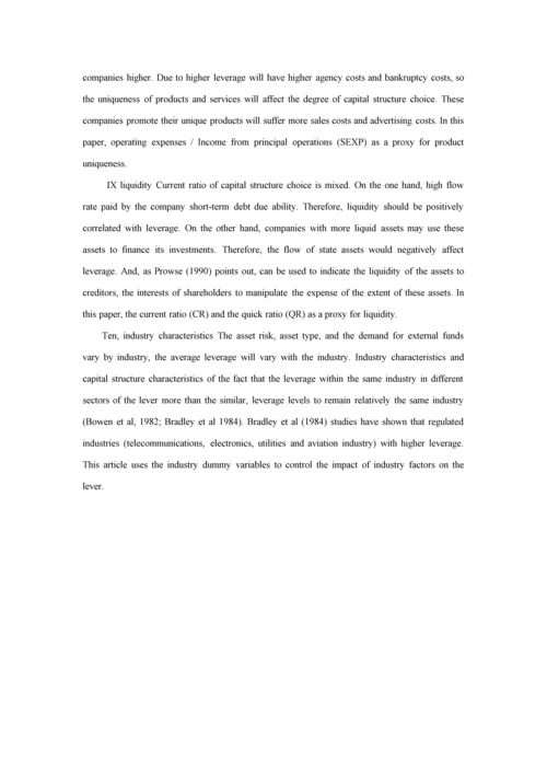外文翻译--资本结构影响因素的分析研究.docx