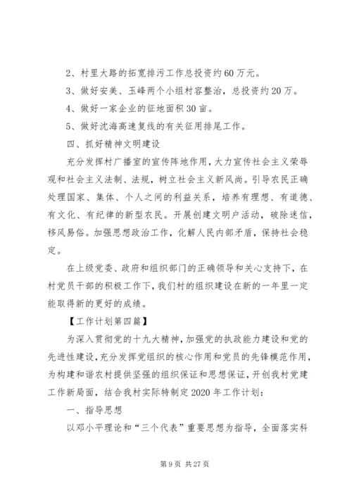 村支部书记XX年工作计划 (2).docx