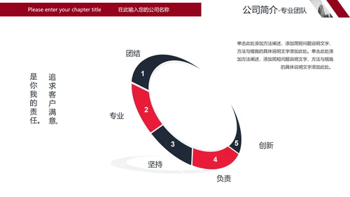 简约商务风企业公司简介宣传PPT模板