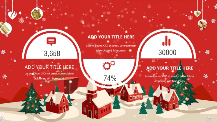 圣诞节节日模板