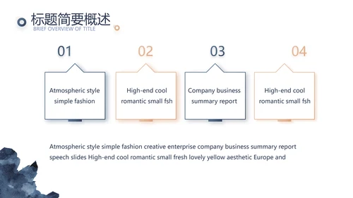 莫兰迪年终述职报告商务动态PPT