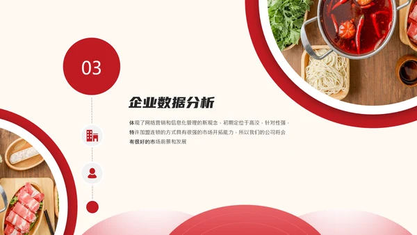 餐饮行业连锁招商加盟宣传通用PPT模板