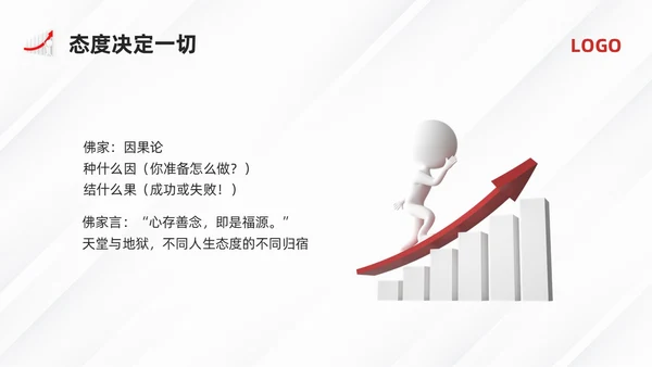黄红简约员工心态培训PPT模板宣传PPT动态PPT人际交往