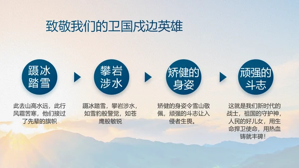 大学生国防教育八一军事部队动态PPT