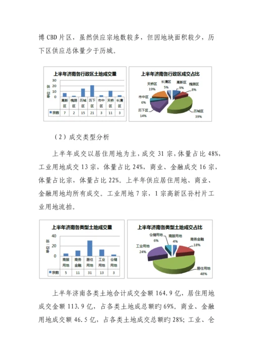 上半年济南市房地产市场分析.docx