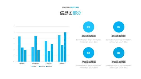 简洁蓝色设计公司简介商务汇报PPT模板