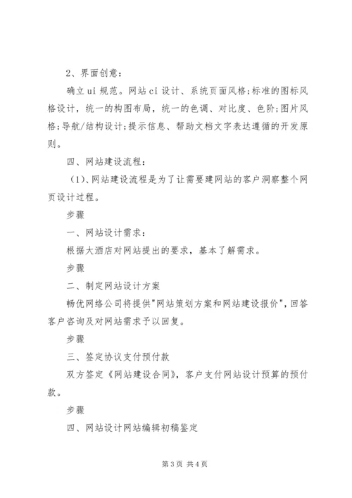 网站建设与开发方案.docx