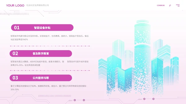 紫色科技风ai人工智能介绍ppt模板