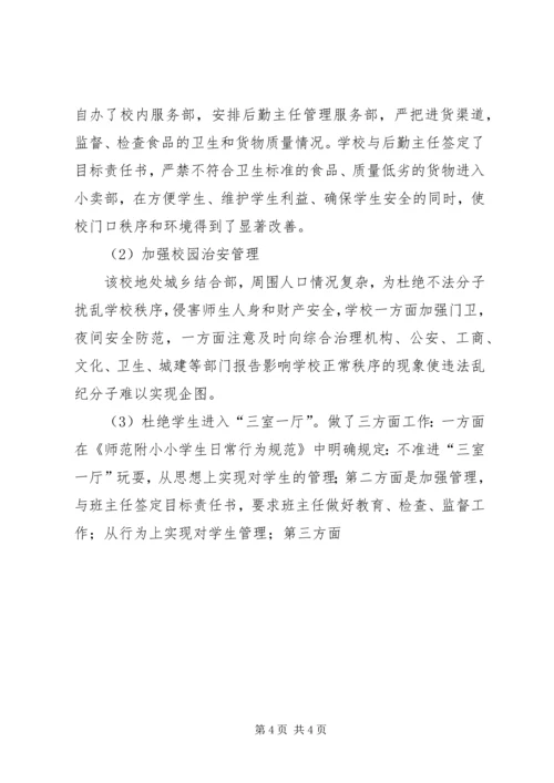 小学安全督导检查汇报 (4).docx
