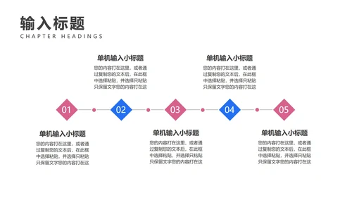 蓝色扁平风办公女孩工作总结汇报PPT模板