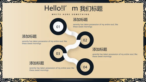 高端尊贵大气餐厅创业项目计划书动态PPT