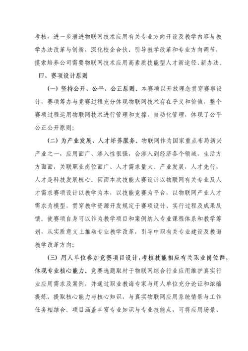 物联网技术应用与维护年全国职业院校技能大赛比赛项目方案样本.docx