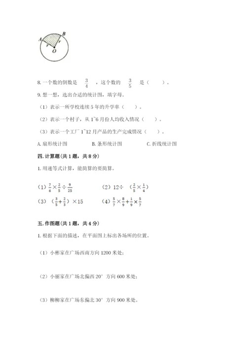 小学数学六年级上册期末考试试卷带解析答案.docx