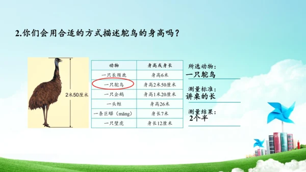 综合实践活动_量一量+比一比（教学课件）-二年级数学上册人教版（共31张PPT）