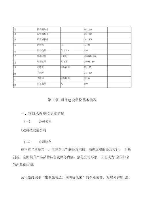 脱水机项目可行性研究报告参考范文