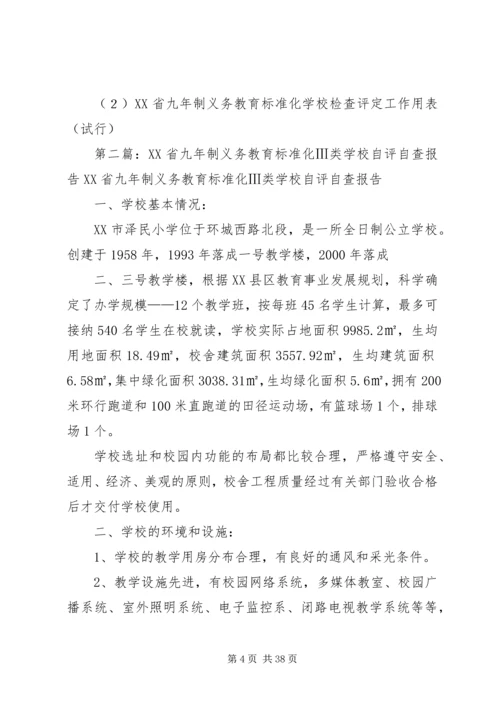 学校自评自查报告.docx