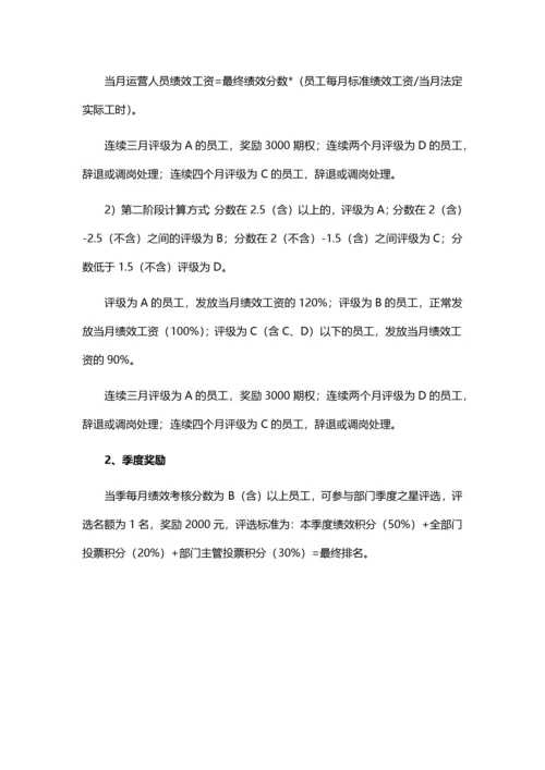 运营中心绩效考核方案.docx