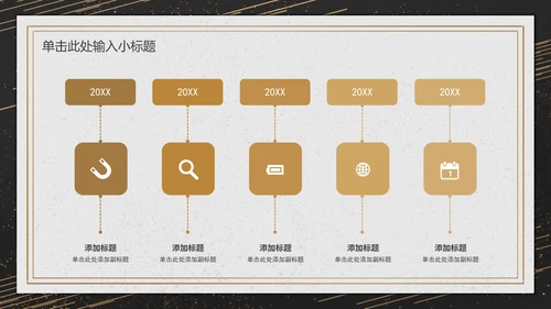 高端简约企业年终汇报PPT模板