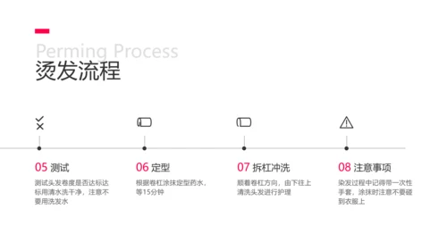 简约风美发培训课程教学