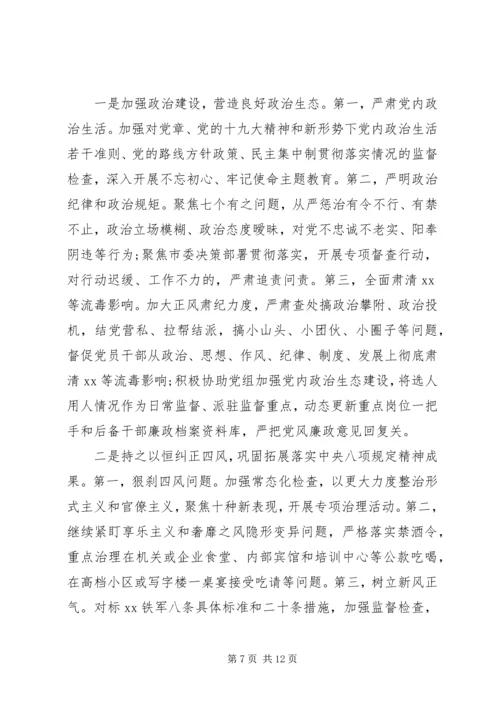 城改办拆迁办XX年纪检监察工作报告范文.docx