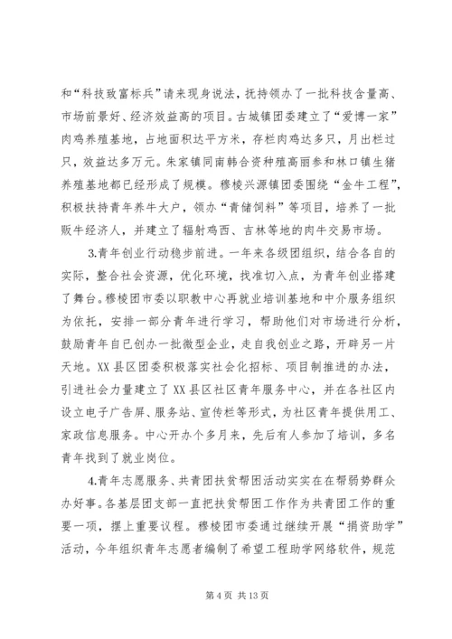 二○○四年度全市团的工作调研报告.docx
