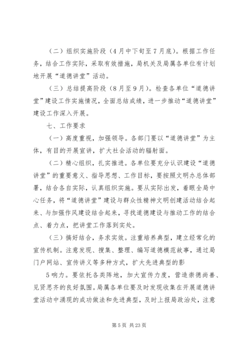 道德讲堂实施方案 (8).docx