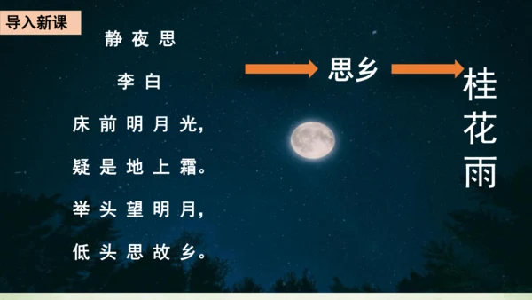 3 桂花雨     课件