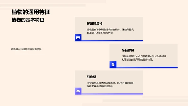 植物生长环境教学PPT模板