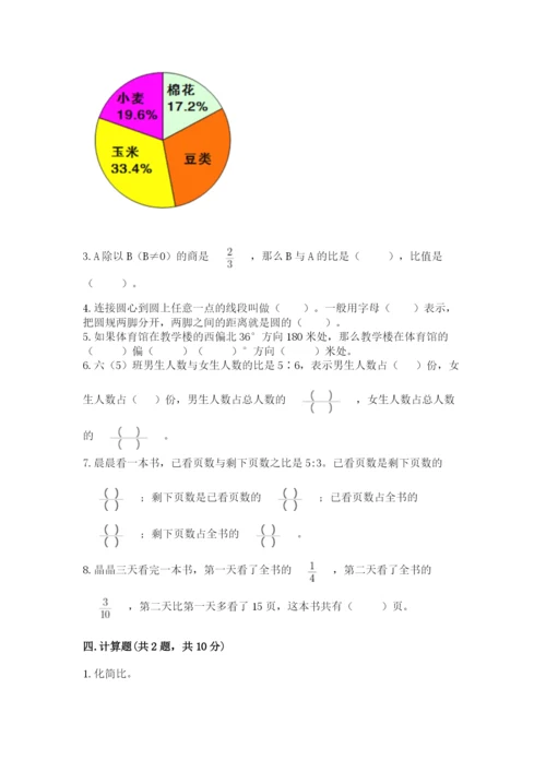 六年级上册数学期末测试卷附完整答案【典优】.docx