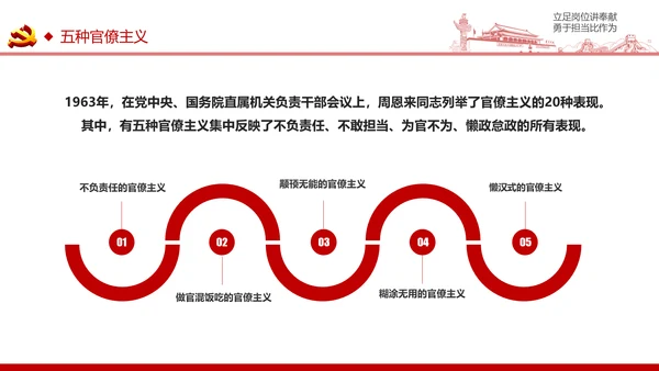 立足岗位讲奉献有作为专题党课PPT模板