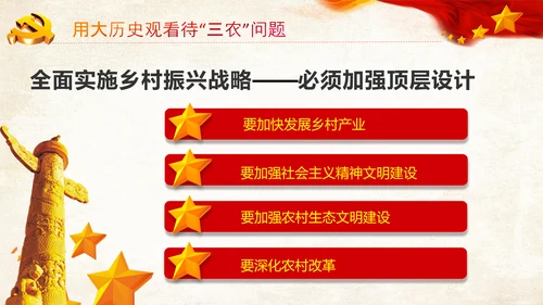 新发展阶段“三农”工作乡村振兴战略PPT模板中央农村工作会议