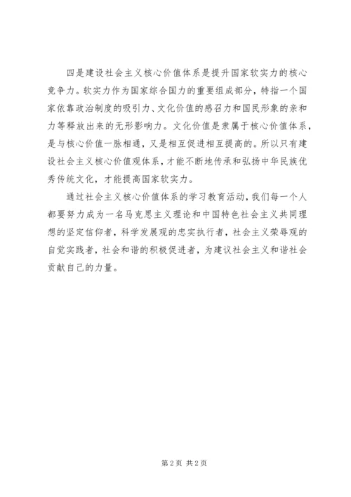 社会主义核心价值观教育学习体会 (3).docx